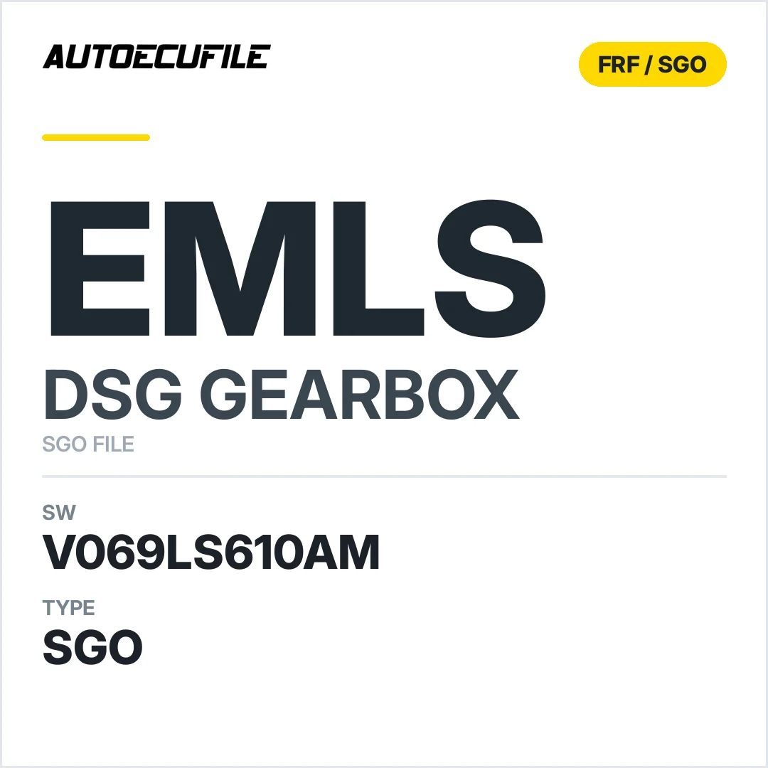 v069LS610AM   getriebe DSG EmLS sw SGO FILE