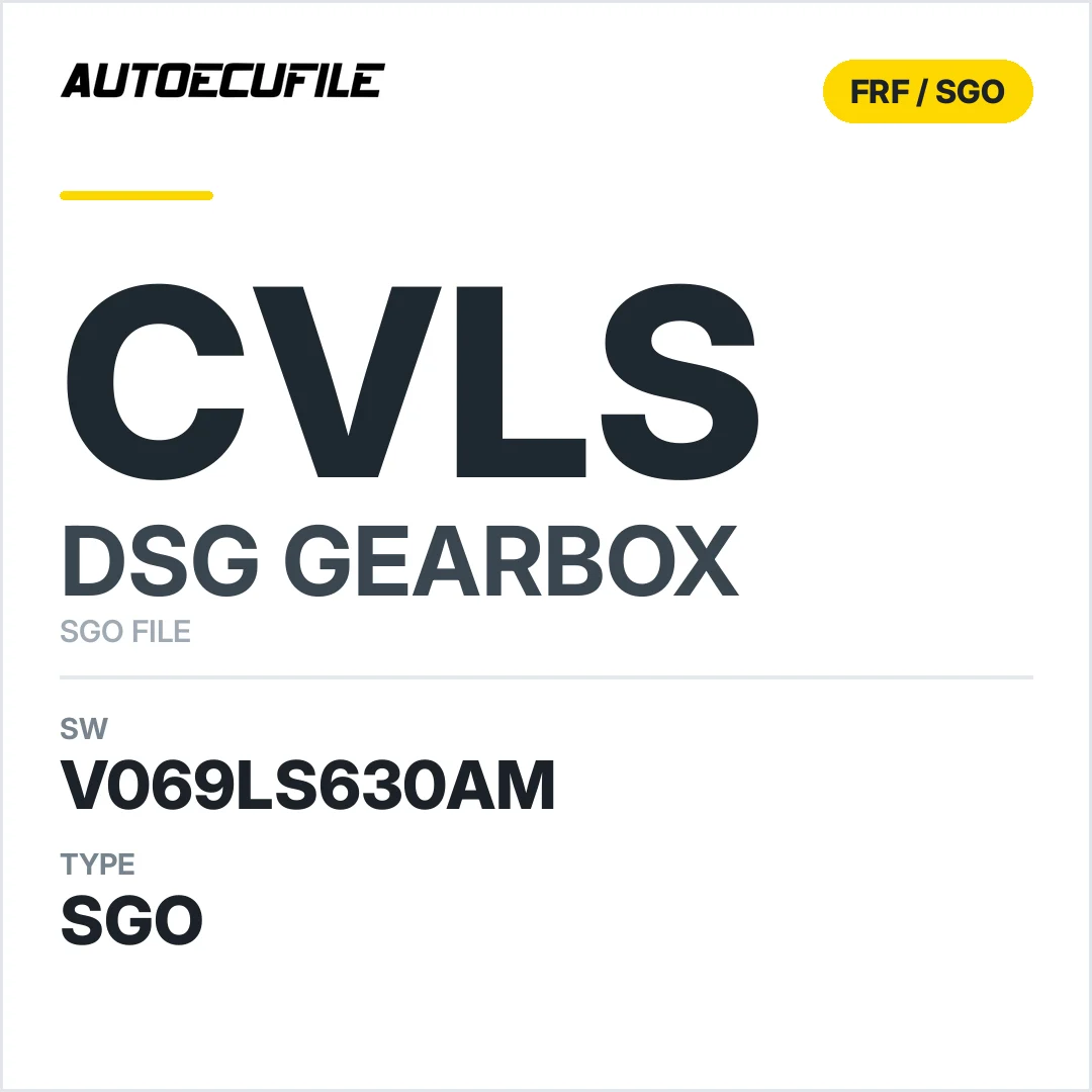 v069LS630AM   getriebe DSG cVLS sw SGO FILE