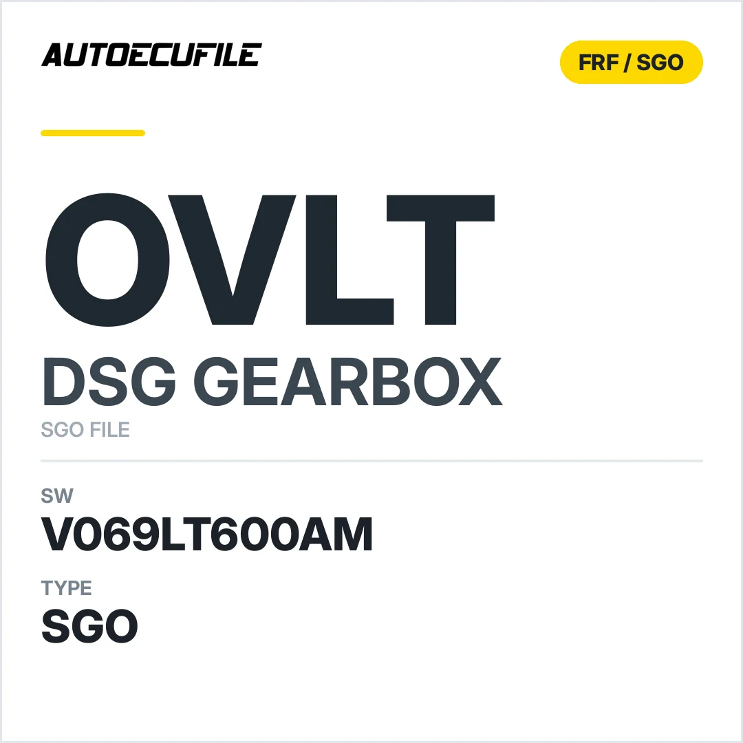 v069LT600AM   getriebe DSG OVLT sw SGO FILE