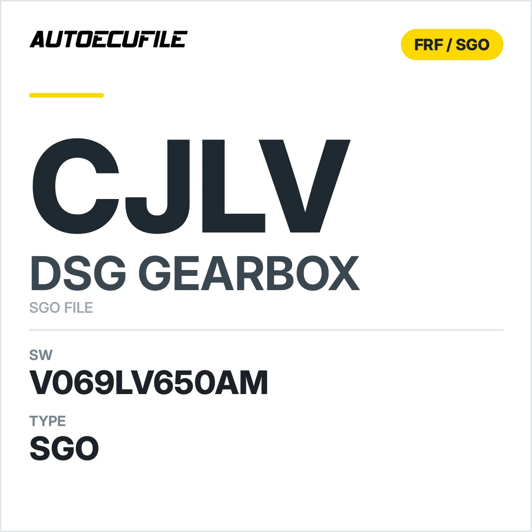v069LV650AM   getriebe DSG cJLV sw SGO FILE