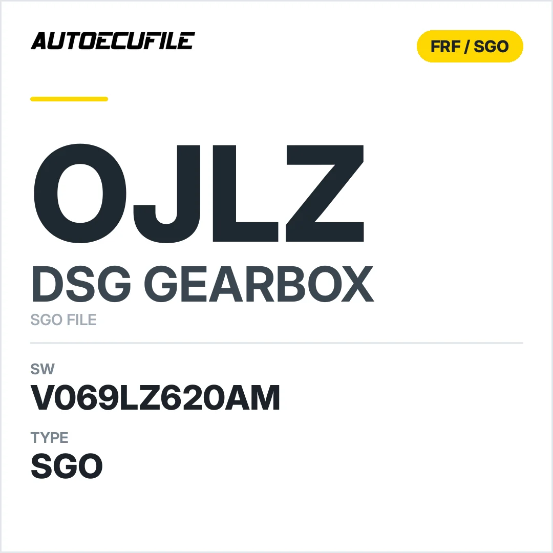 v069LZ620AM   getriebe DSG OJLZ sw SGO FILE