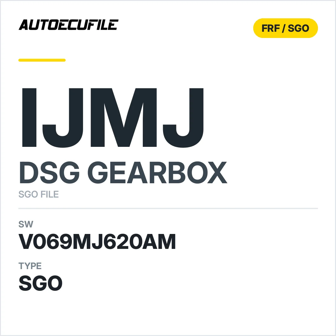 v069MJ620AM   getriebe DSG IJMJ sw SGO FILE
