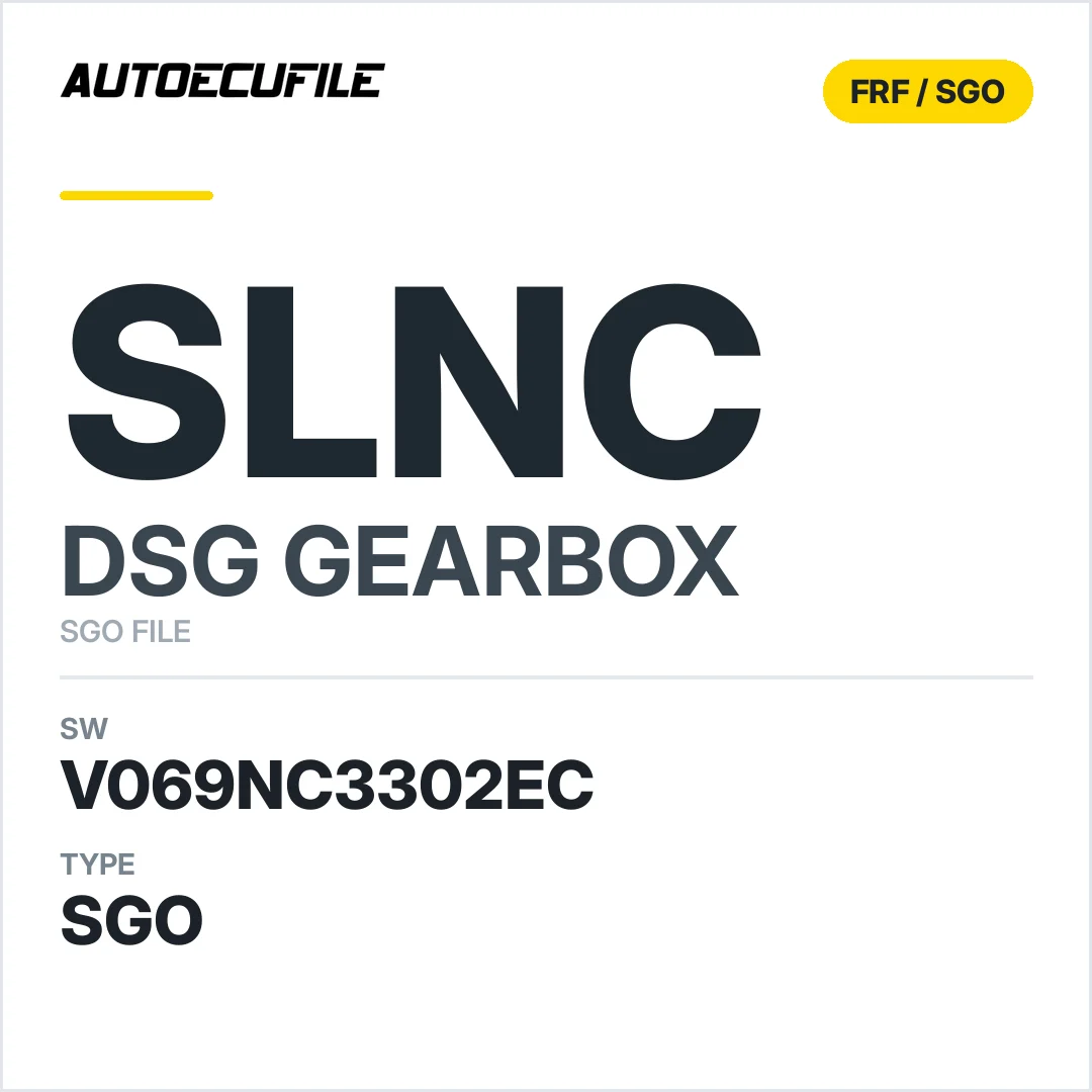 v069NC3302ec  getriebe DSG slNC sw SGO FILE