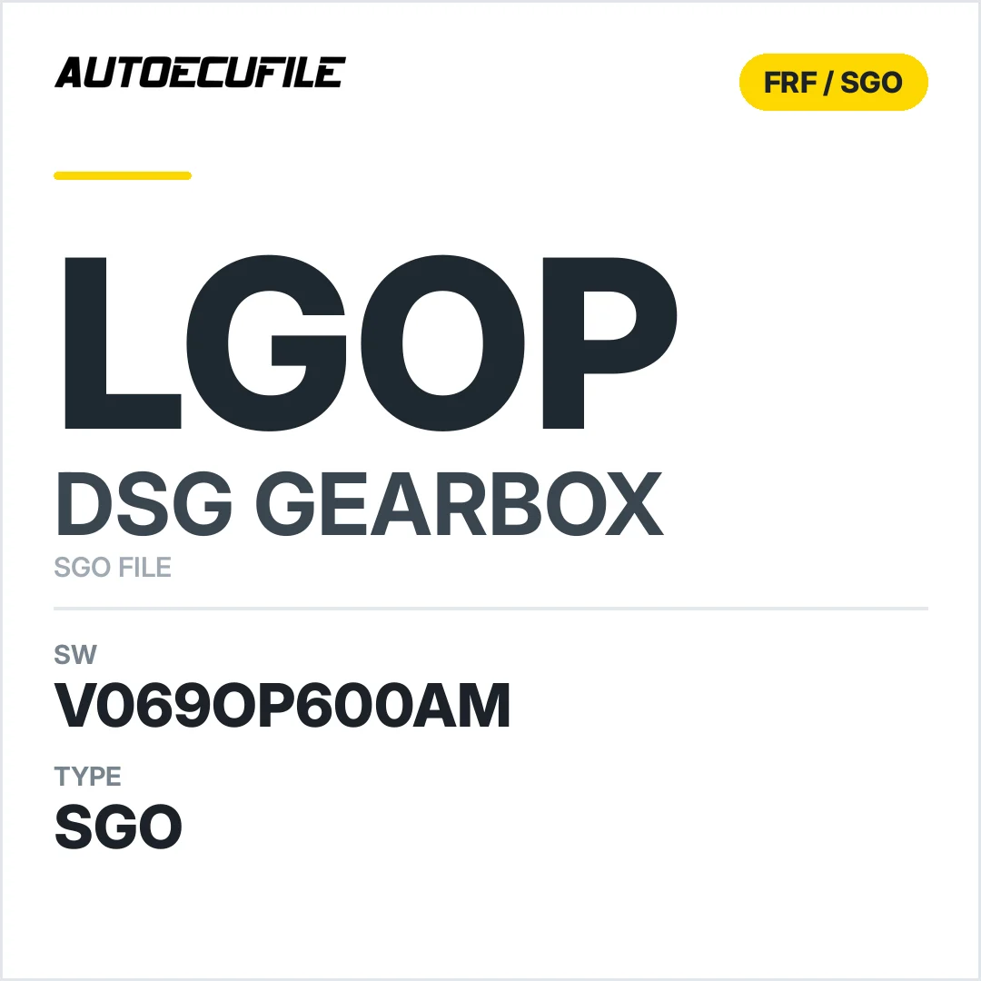 v069OP600AM   getriebe DSG LgOP sw SGO FILE