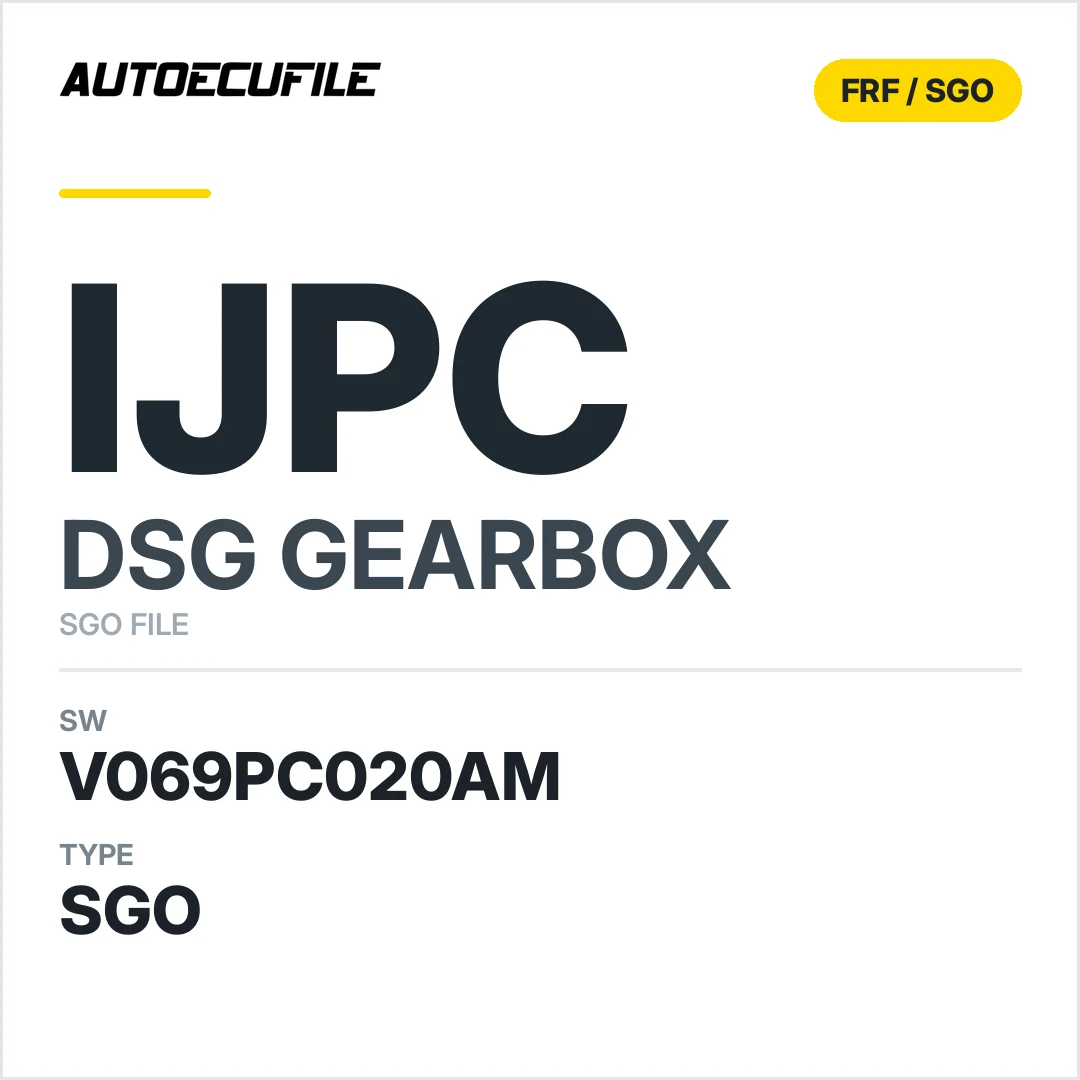 v069PC020AM   getriebe DSG IJPC sw SGO FILE