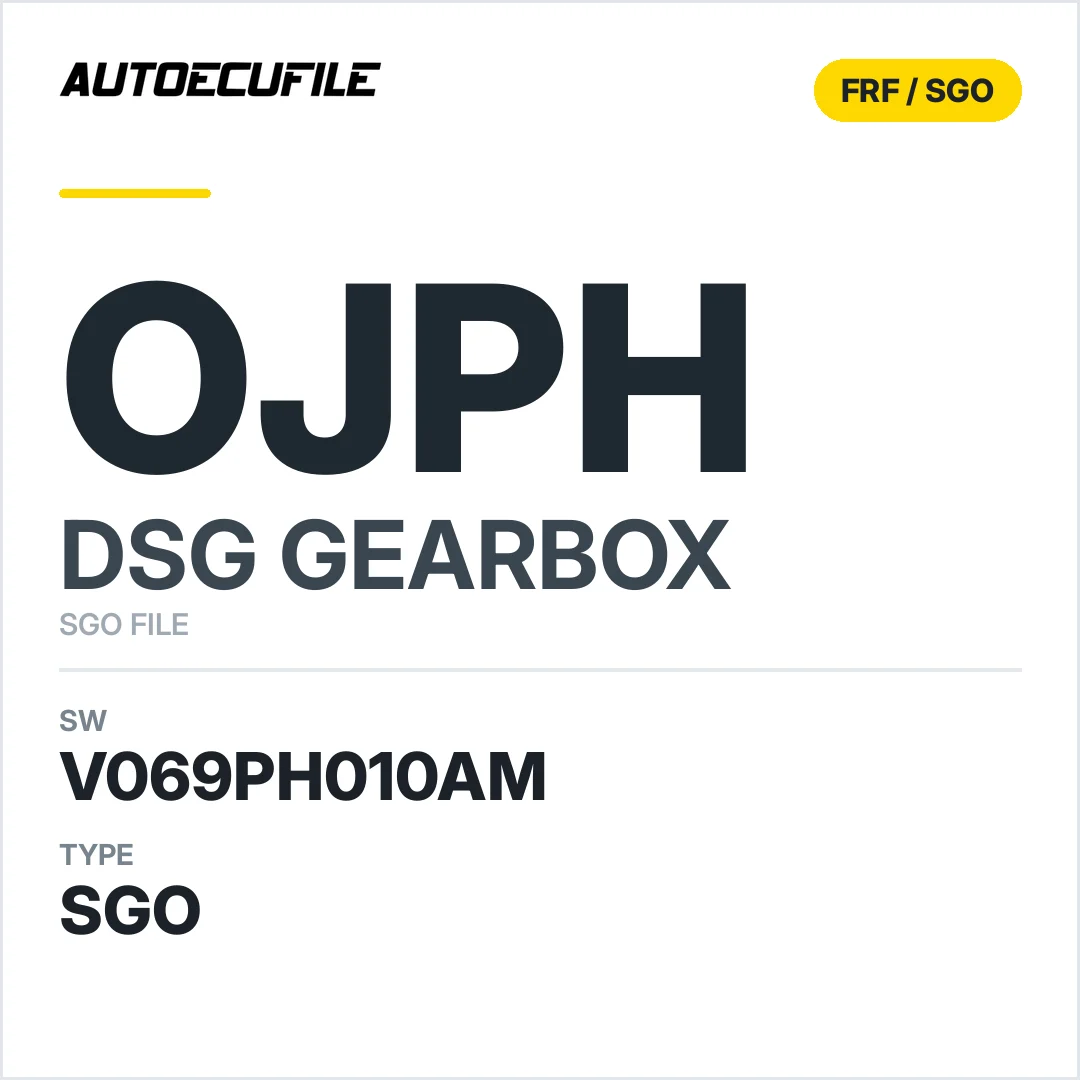 v069PH010AM   getriebe DSG OJPH sw SGO FILE
