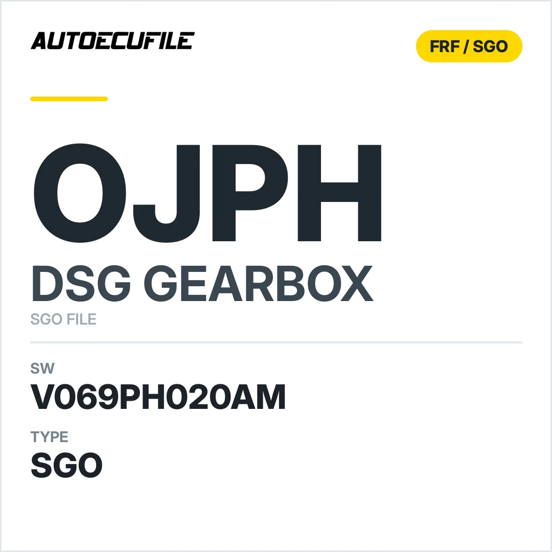 v069PH020AM   getriebe DSG OJPH sw SGO FILE