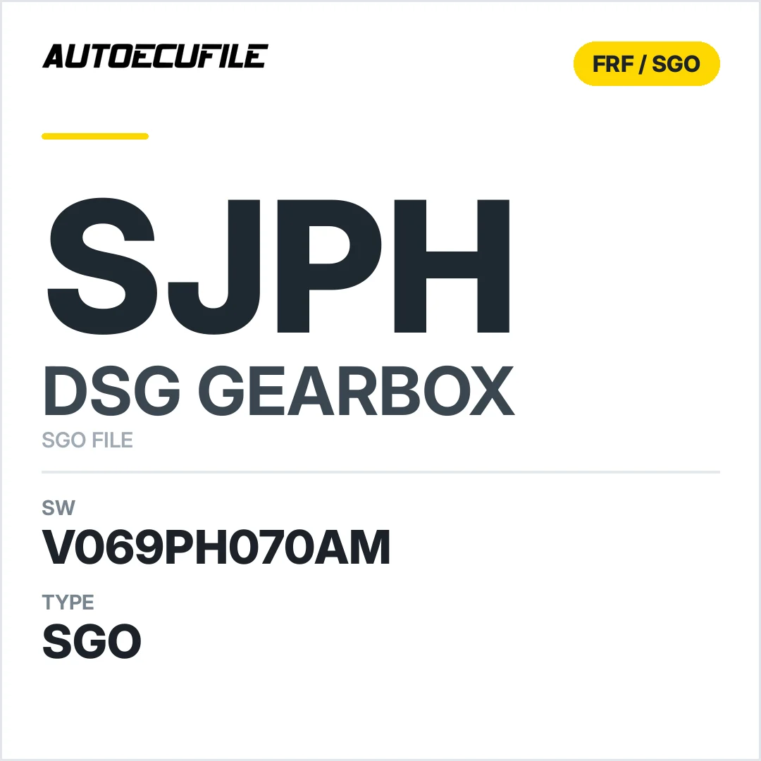 v069PH070AM   getriebe DSG sJPH sw SGO FILE
