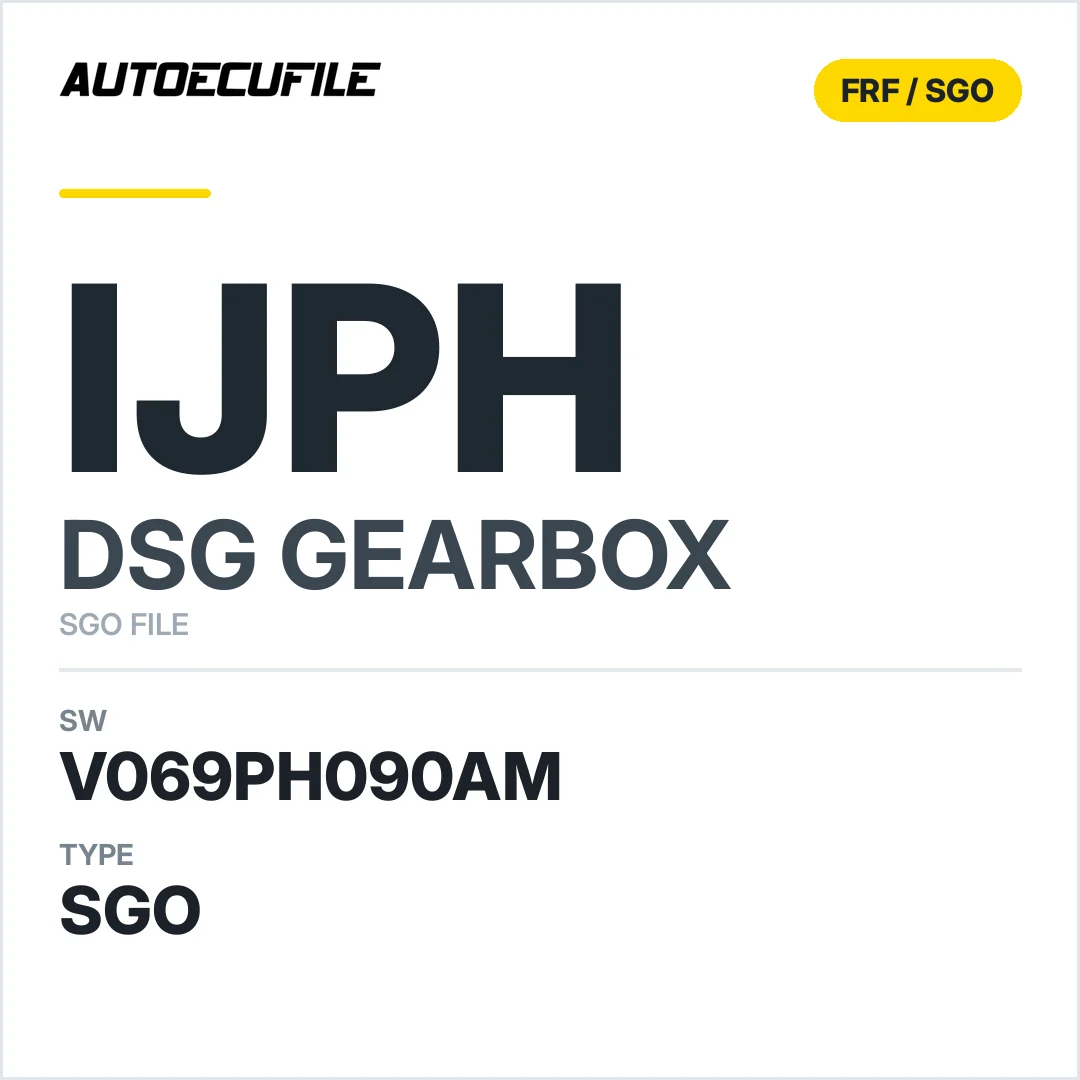 v069PH090AM   getriebe DSG IJPH sw SGO FILE
