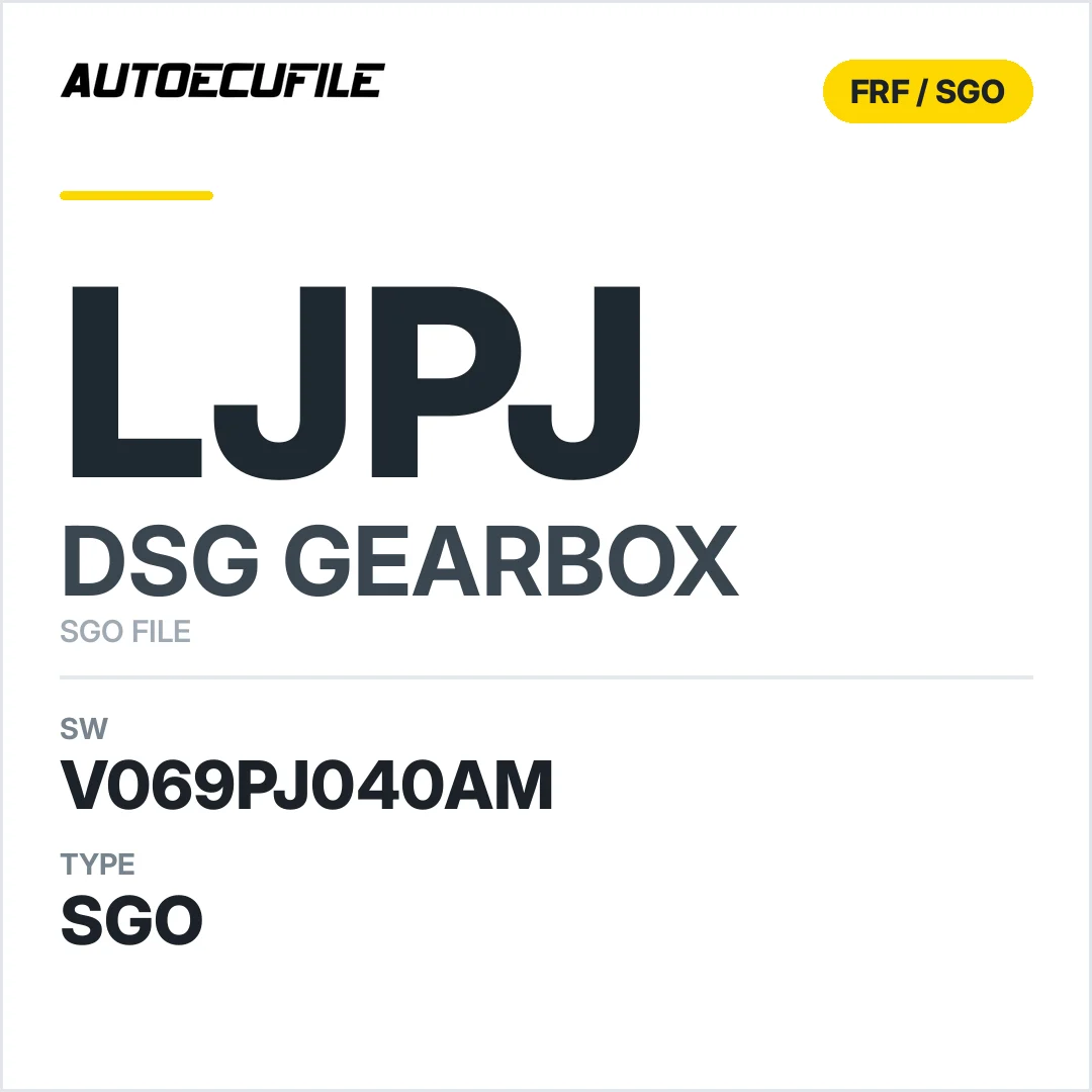 v069PJ040AM   getriebe DSG LJPJ sw SGO FILE
