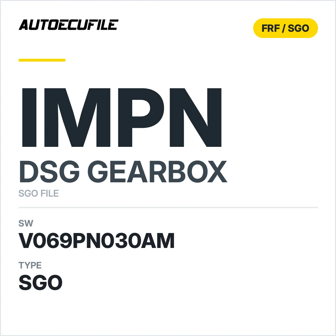 v069PN030AM   getriebe DSG ImPN sw SGO FILE