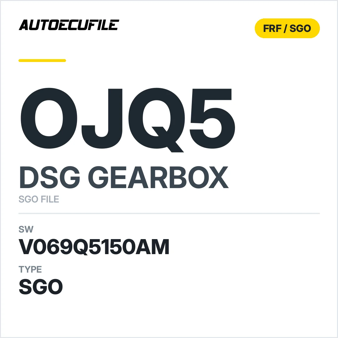v069Q5150AM   getriebe DSG OJQ5 sw SGO FILE