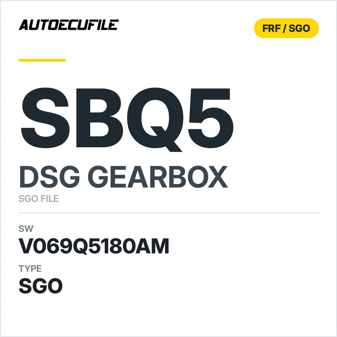 v069Q5180AM   getriebe DSG sbQ5 sw SGO FILE