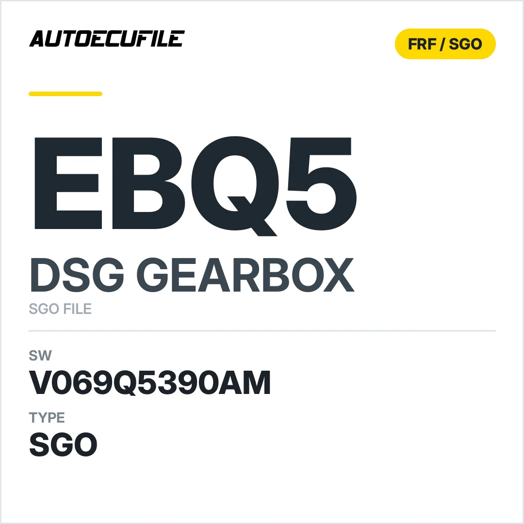 v069Q5390AM   getriebe DSG EbQ5 sw SGO FILE