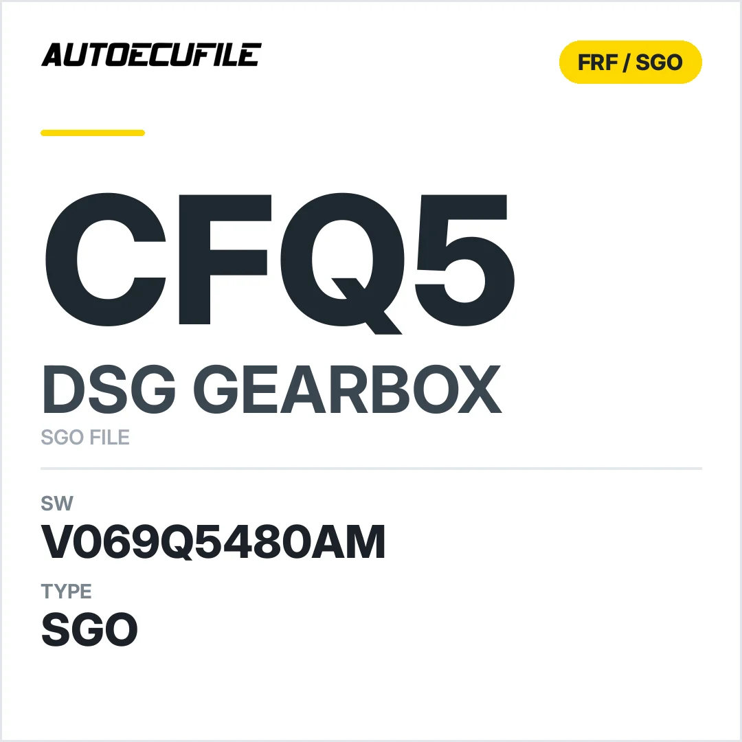 v069Q5480AM   getriebe DSG cfQ5 sw SGO FILE