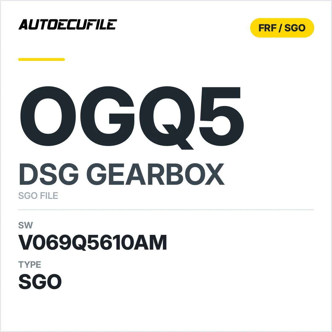 v069Q5610AM   getriebe DSG OgQ5 sw SGO FILE