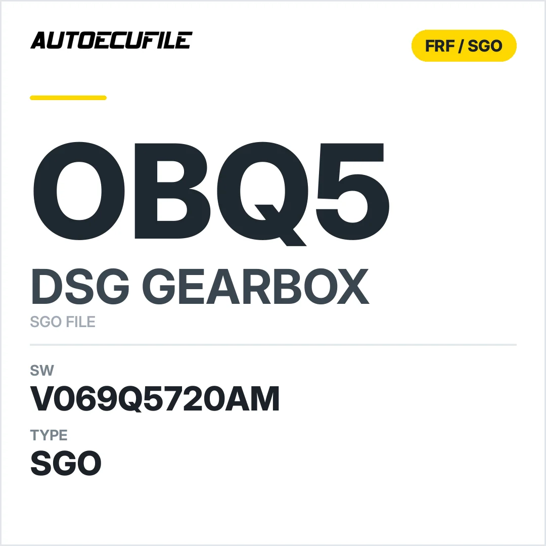 v069Q5720AM   getriebe DSG ObQ5 sw SGO FILE