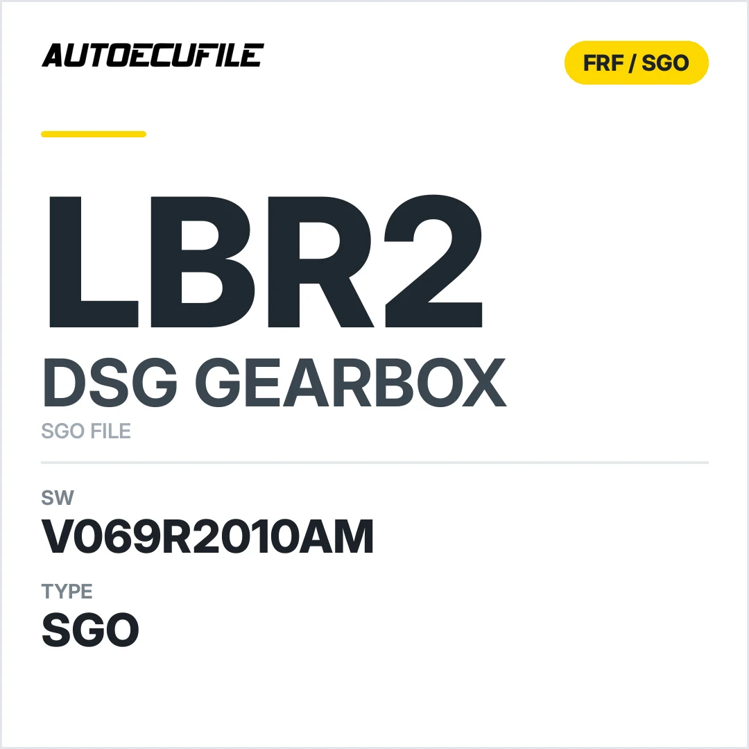 v069R2010AM   getriebe DSG LBR2 sw SGO FILE