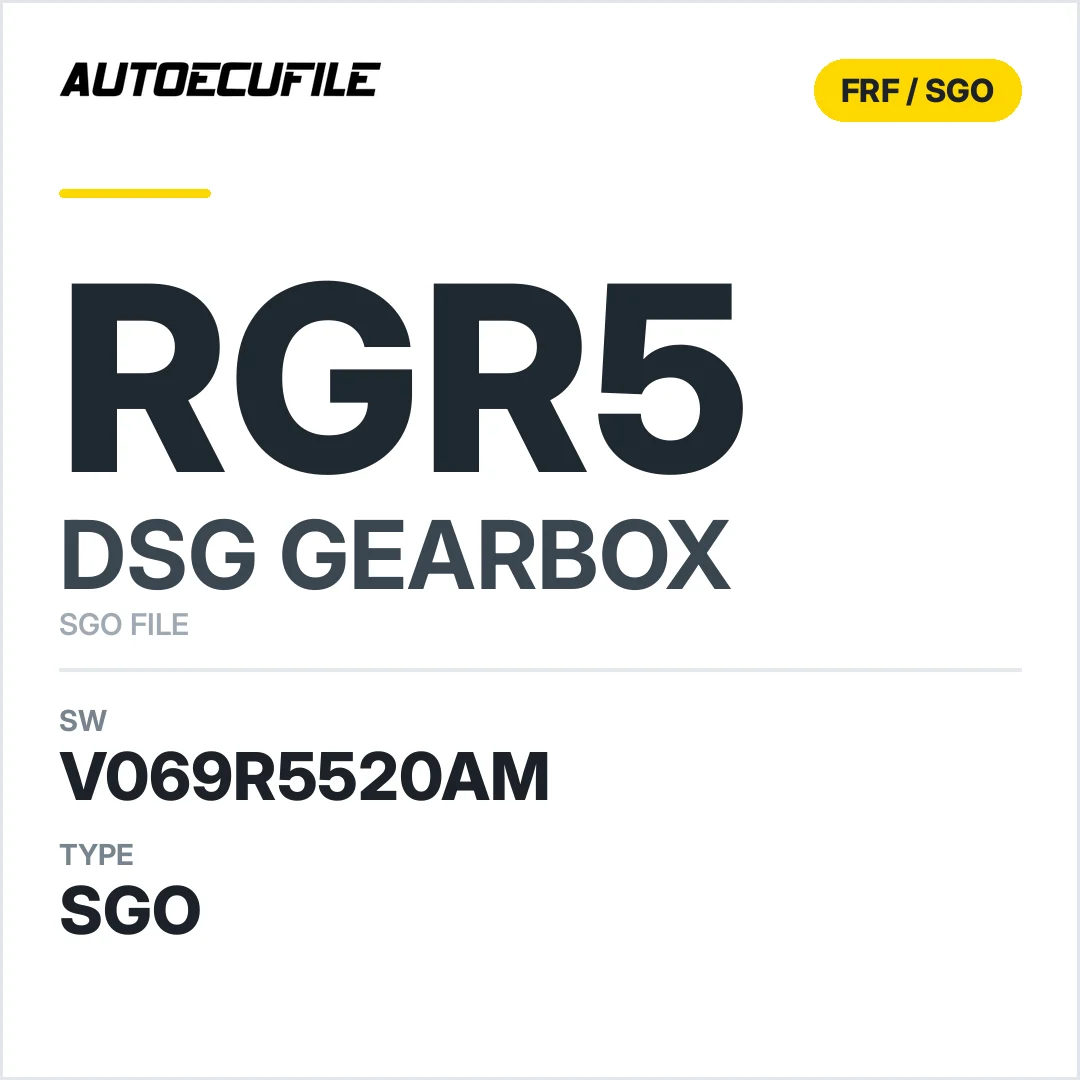 v069R5520AM   getriebe DSG RgR5 sw SGO FILE