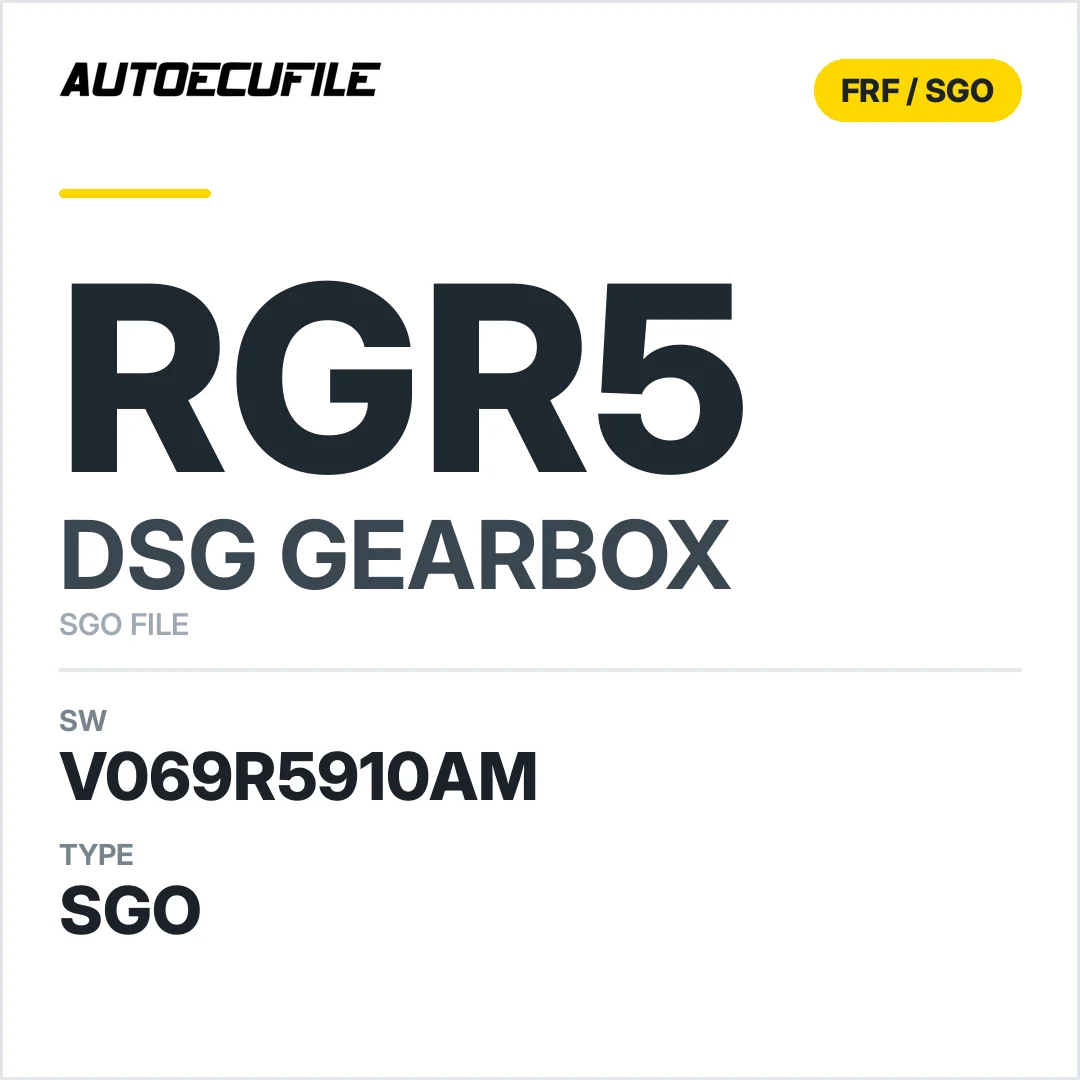 v069R5910AM   getriebe DSG RgR5 sw SGO FILE
