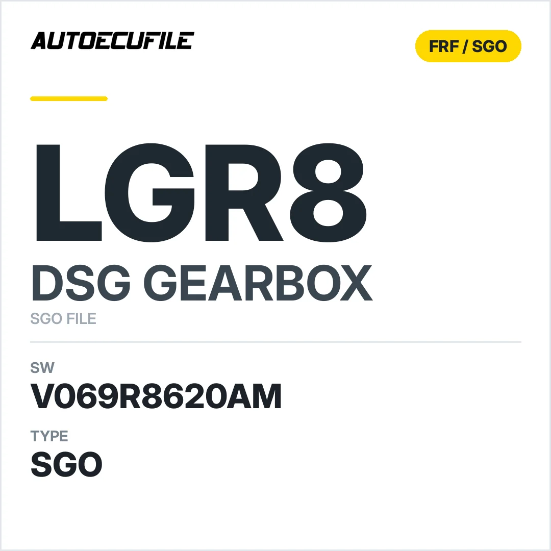 v069R8620AM   getriebe DSG LgR8 sw SGO FILE