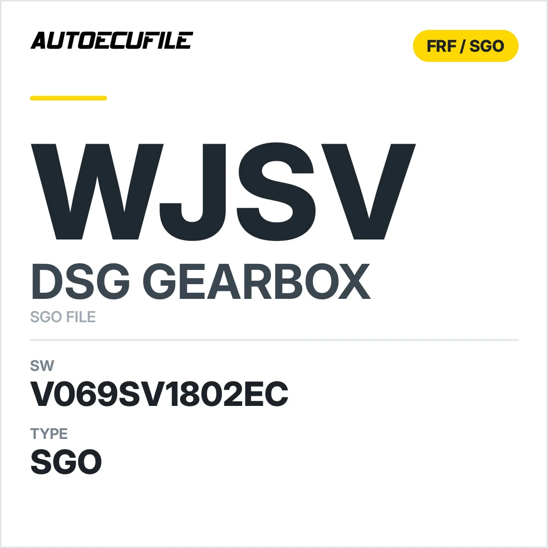 v069SV1802ec  getriebe DSG WJSV sw SGO FILE