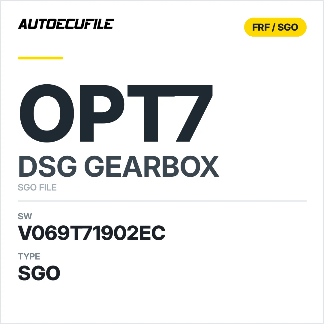v069T71902ec  getriebe DSG OPT7 sw SGO FILE