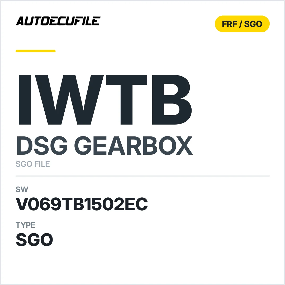 v069TB1502ec  getriebe DSG IWTB sw SGO FILE