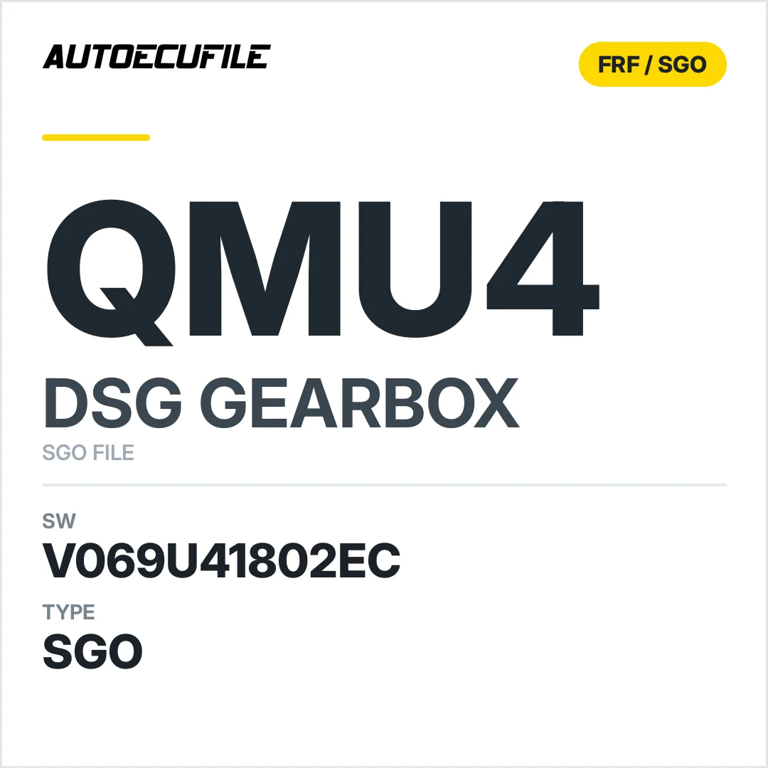 v069U41802ec  getriebe DSG QmU4 sw SGO FILE