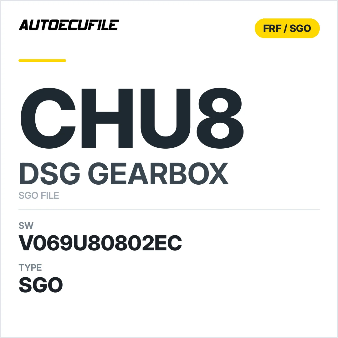 v069U80802ec  getriebe DSG ChU8 sw SGO FILE