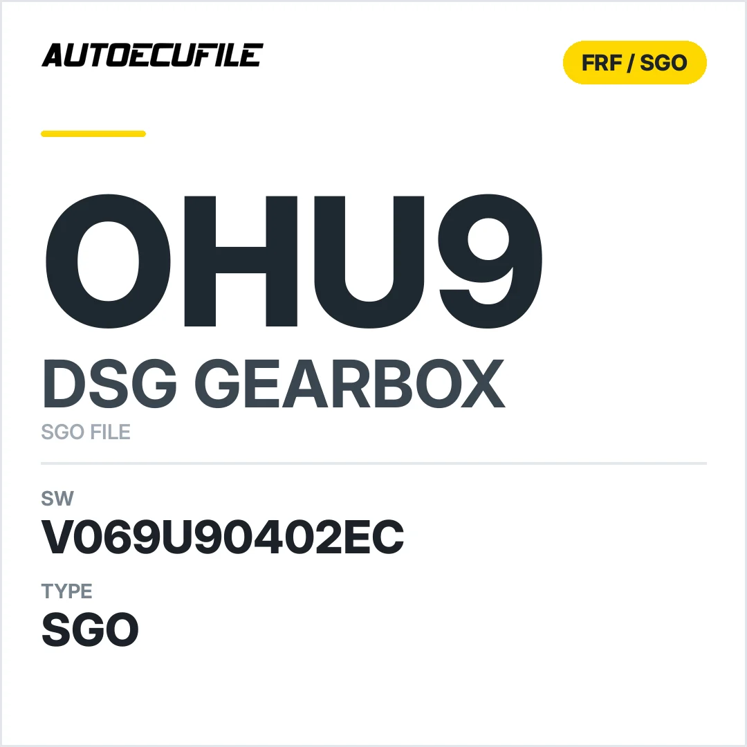 v069U90402ec  getriebe DSG OhU9 sw SGO FILE