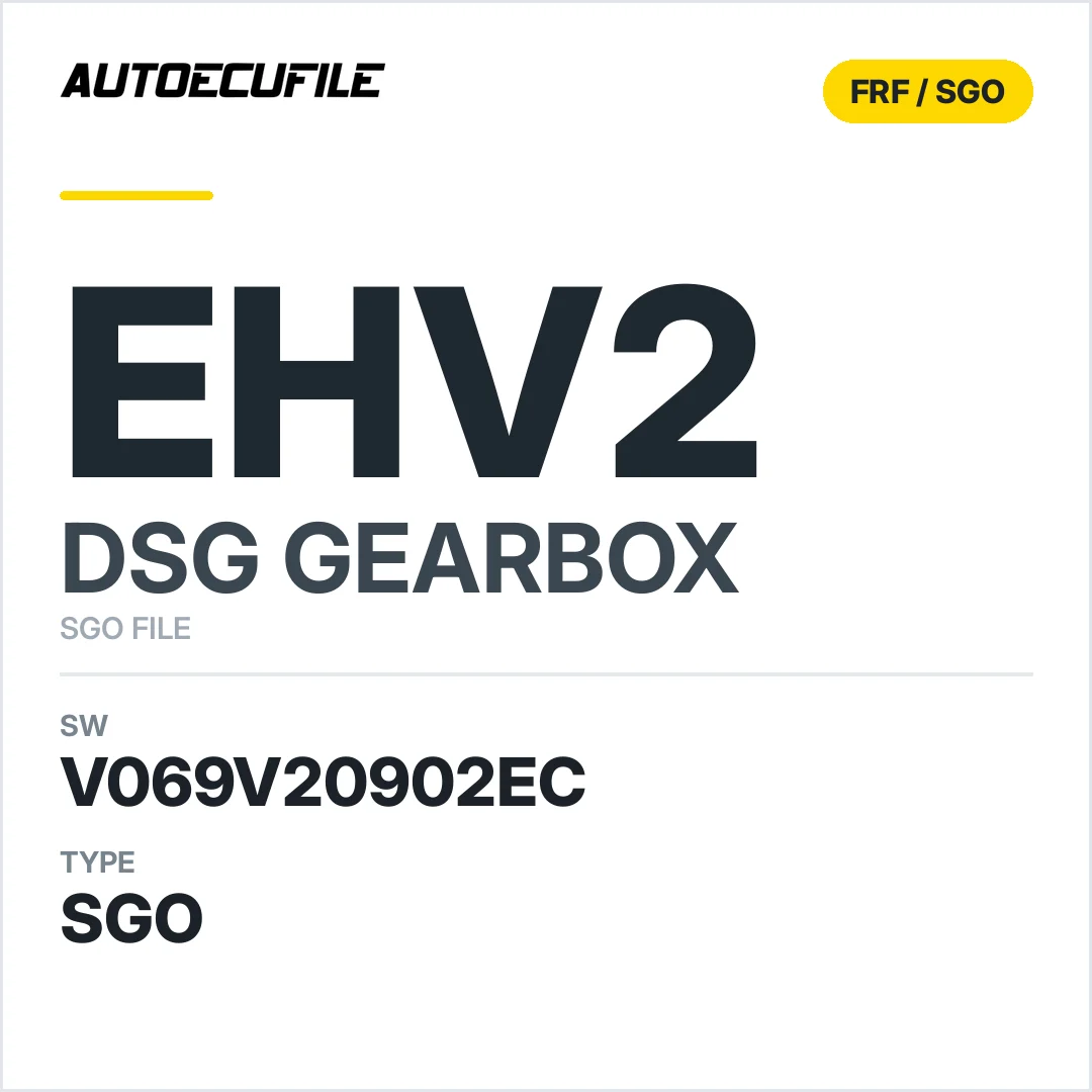 v069V20902ec  getriebe DSG EhV2 sw SGO FILE