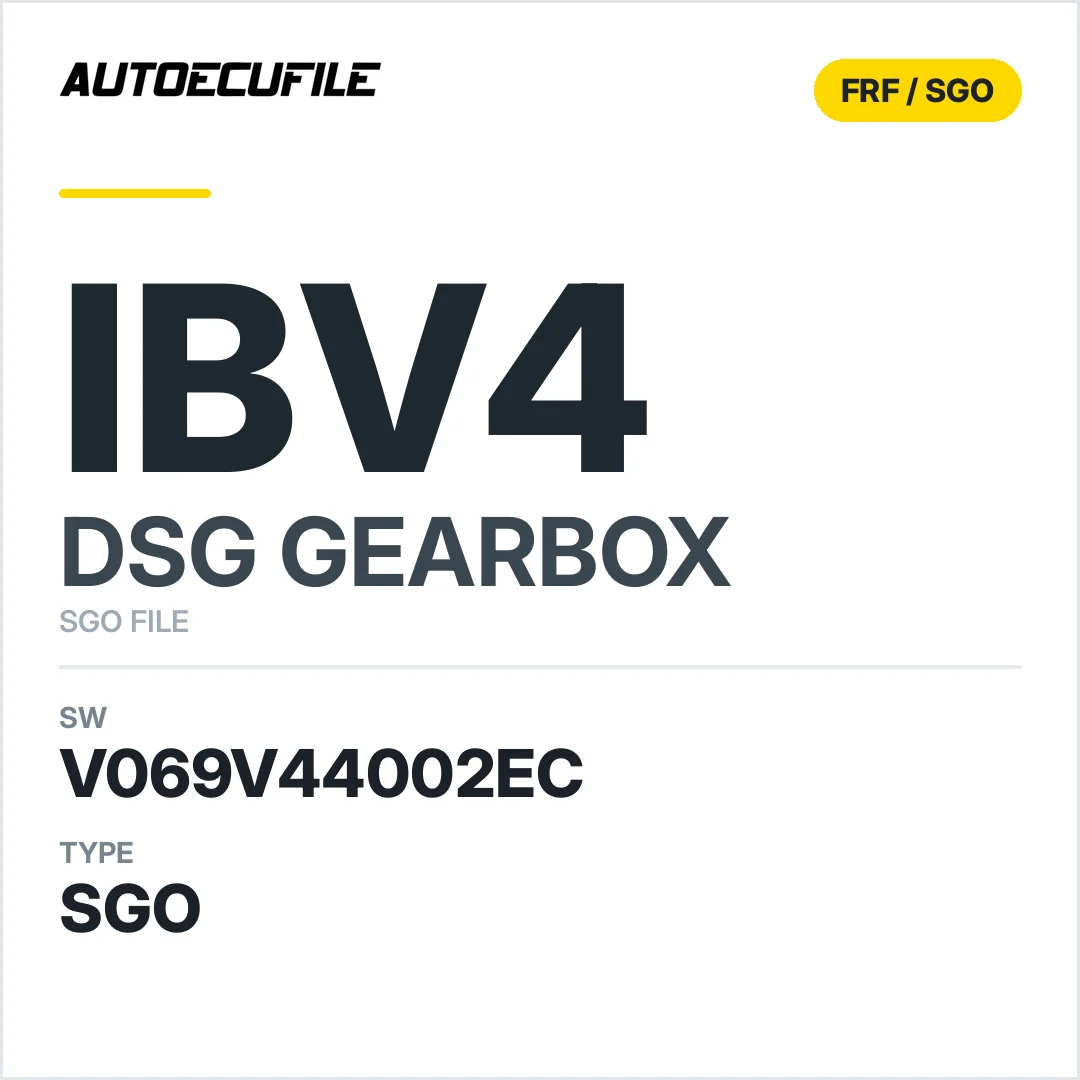 v069V44002ec  getriebe DSG ibV4 sw SGO FILE