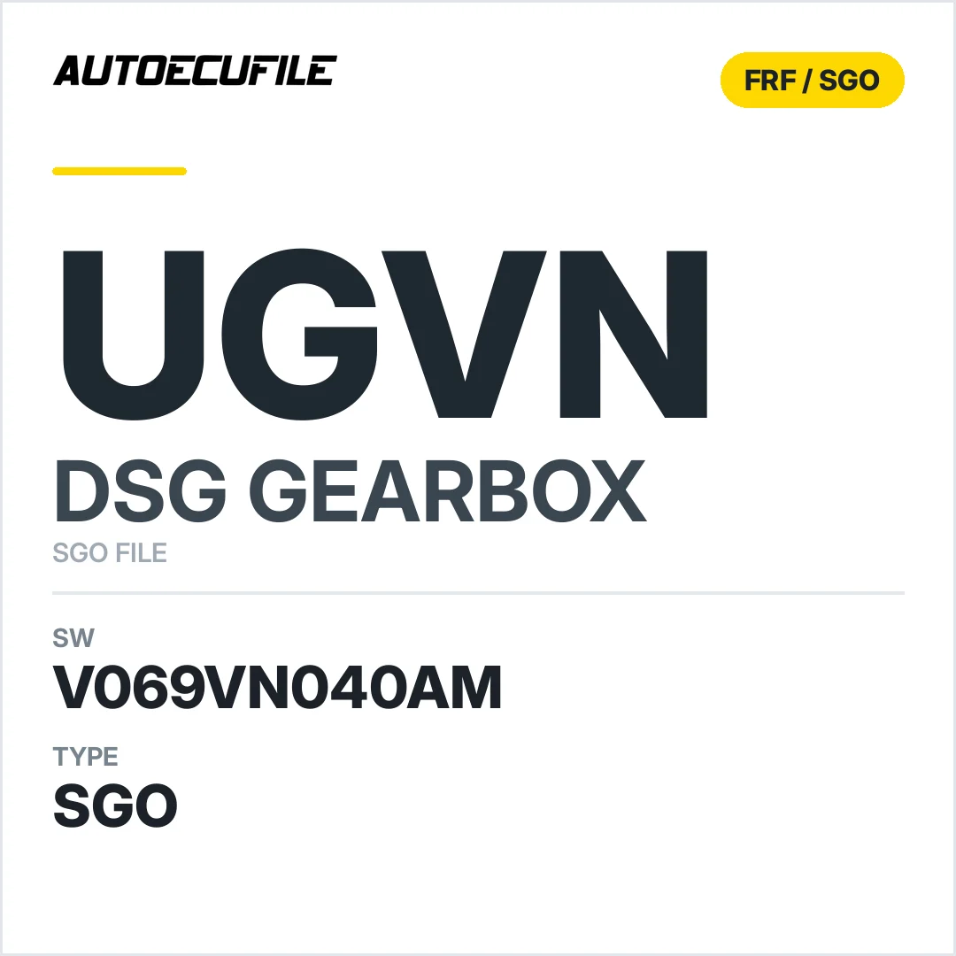 v069VN040AM   getriebe DSG UgVN sw SGO FILE