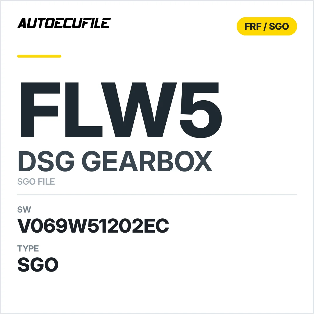 v069W51202ec  getriebe DSG flW5 sw SGO FILE
