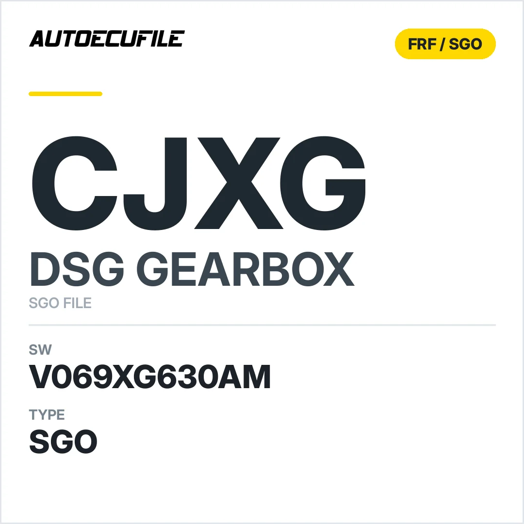 v069XG630AM   getriebe DSG cJXG sw SGO FILE