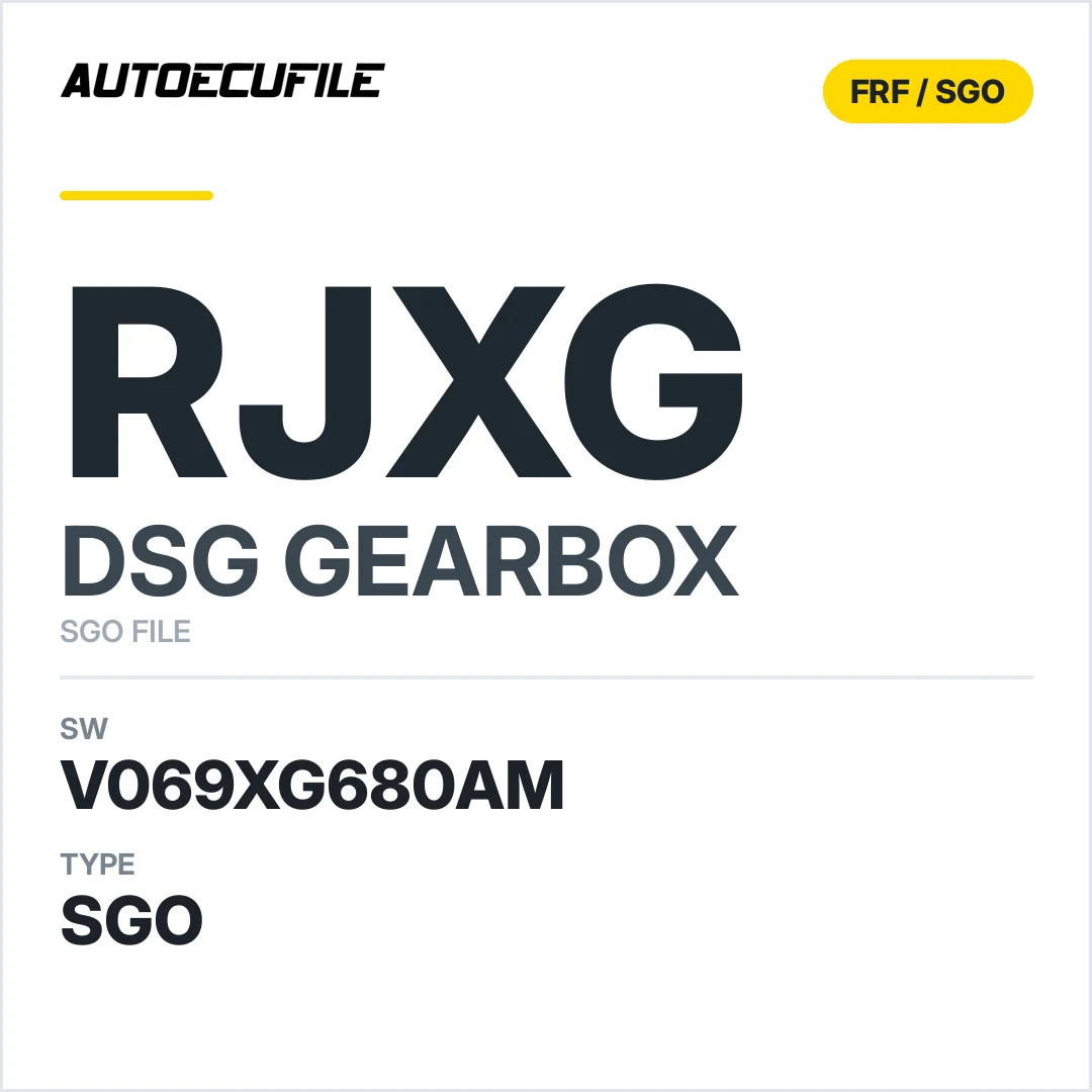 v069XG680AM   getriebe DSG RJXG sw SGO FILE