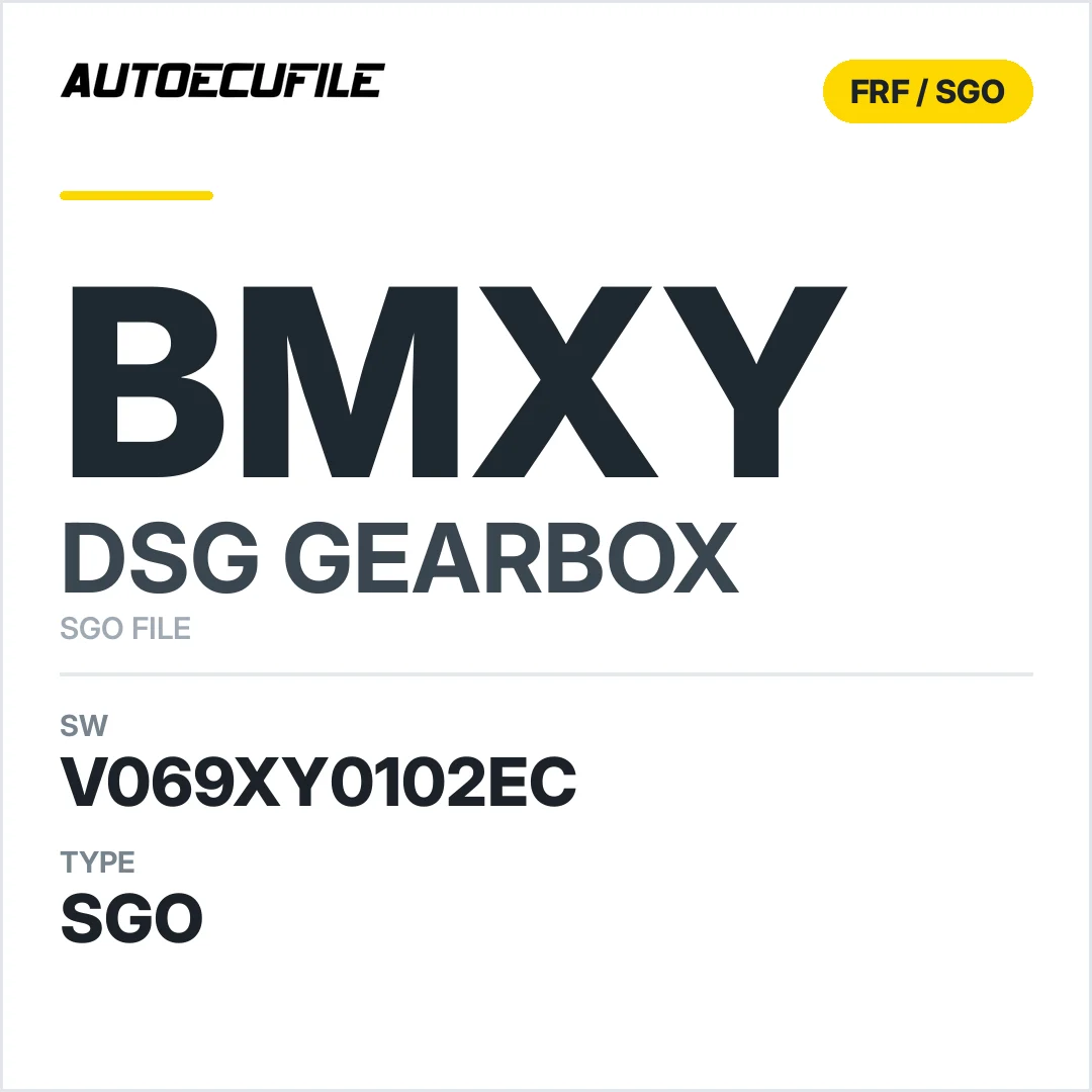 v069XY0102ec  getriebe DSG BmXY sw SGO FILE