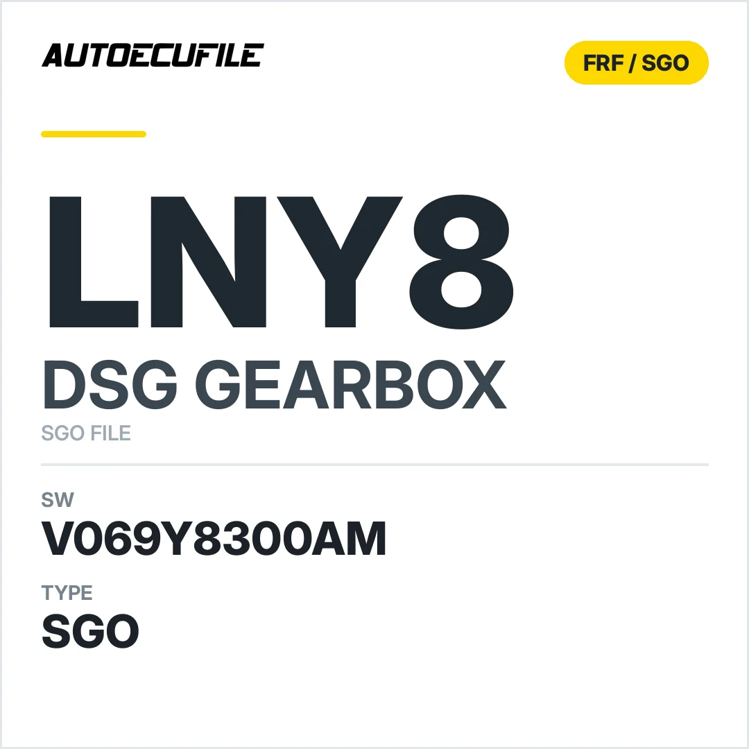 v069Y8300AM   getriebe DSG LnY8 sw SGO FILE