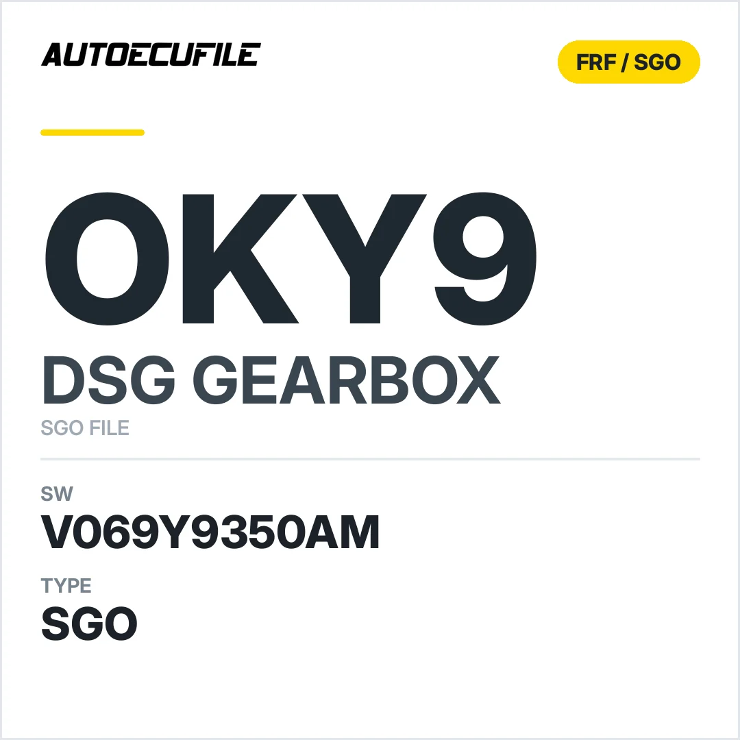 v069Y9350AM   getriebe DSG OkY9 sw SGO FILE