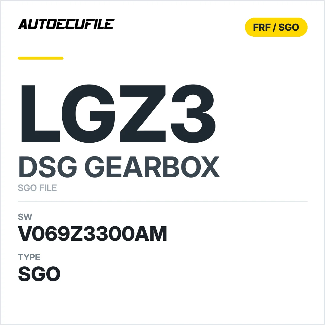 v069Z3300AM   getriebe DSG LgZ3 sw SGO FILE