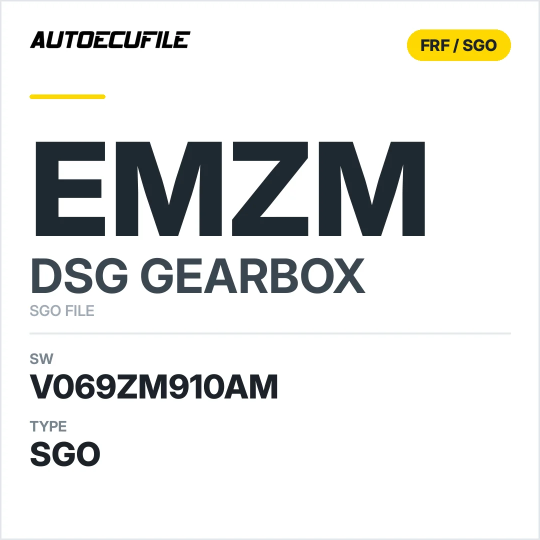v069ZM910AM   getriebe DSG EmZM sw SGO FILE