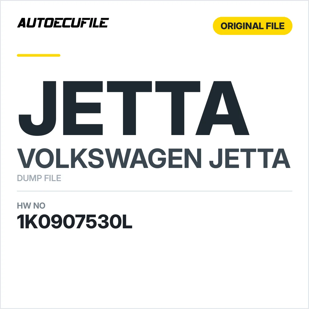 VW JETTA GATEWAY 1K0907530L HW 1K0907951  DUMP