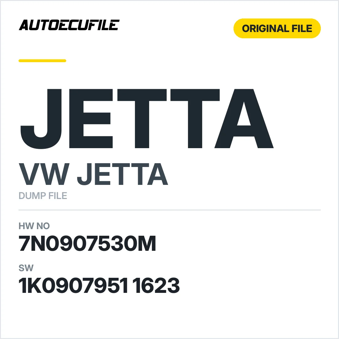 VW JETTA GATEWAY 7N0907530M 1K0907951 1623 DUMP