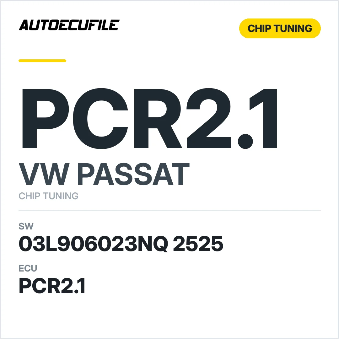 VW PASSAT PCR2.1 03L906023NQ 2525 TUNED VMAX